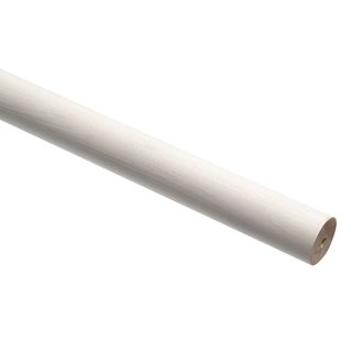 Gordijnroede Wit 35mm 200cm