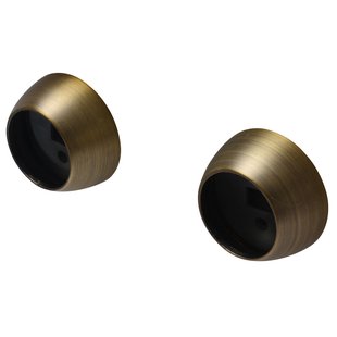 Decomode Gordijn Ophangsteunen Idd Brons 28mm 2 Stuks