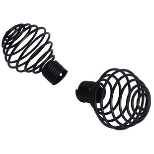 Decomode Eindkop Spiral Sphere 20mm 2x