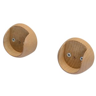 Decomode Gordijnroede Steunen Idd Eik 35mm 2 Stuks