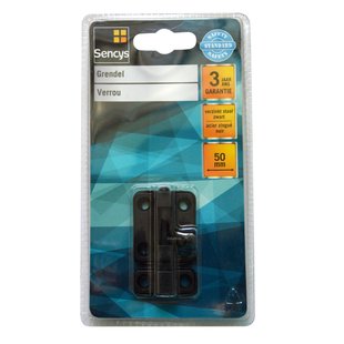 Sencys Deurgrendel - Verzinkt Staal - 50 Mm