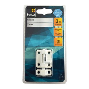 Sencys Deurgrendel - Verzinkt Staal - 50 Mm