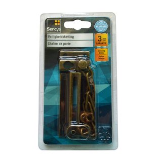 Sencys Veiligheidsketting - Messing Brons