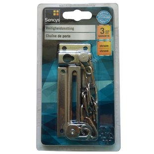 Sencys Veiligheidsketting - Chroom - 170x95x30 Mm