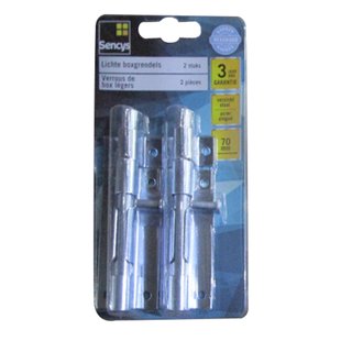 Sencys Bout-sluitgrendel 75mm 2 St