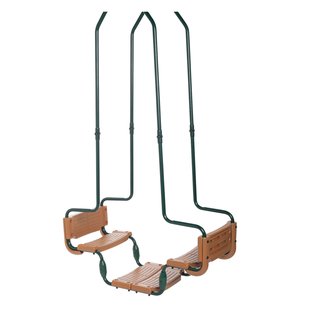 Swingking Schommel Duozit Pvc Bruin/groen