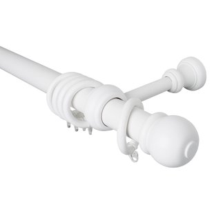 Gordijnroede Set Oslo Wit 200cmx35mm