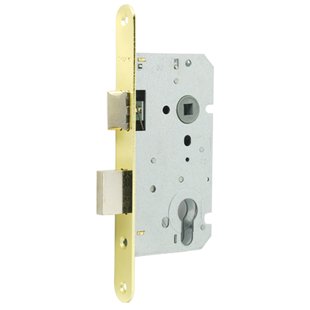 Sencys Omkeerbaar Insteekslot M404 Vermessingd Staal 72x50mm