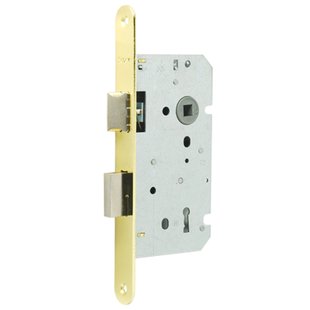 Sencys Omkeerbaar Insteekslot M104 Vermessingd Staal 72x50mm