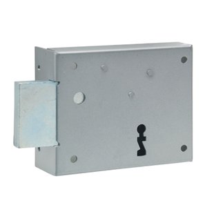 Sencys Horizontaal Oplegslot Links M972 Staal Grijs 60 Mm