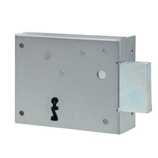 Sencys Horizontaal Oplegslot Rechtsdraaiend M973 Staal Grijs 60 Mm