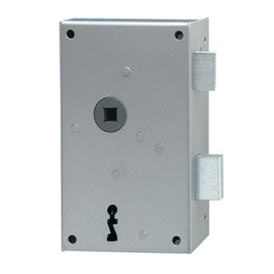 Sencys Verticaal Oplegslot Rechtsdraaiend 'm981' Staal Grijs 57 X 50 Mm