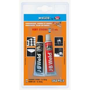 Welco Koude Las Keramiek, Glas, Email