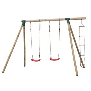 Swingking Schommel Charlotte + Touwladder 300x220x220cm