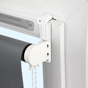 Madeco Klembevestiging Voor Raam Met Ventilatie U17/ Metaal Wit 2st