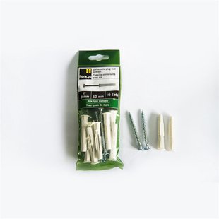 Sencys Universele Plug Kunststof - Diam. 8x50mm - 10 Stuks