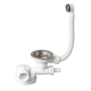 Wirquin Complete Afvoer 1 Spoelbak Ø90mm