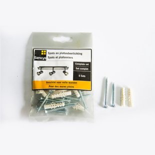 Sencys Bevestigingskit Voor Verlichtingsarmaturen S002 5pcs