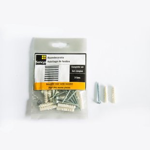Sencys Bevestigingskit Voor Raamdecoratie S005 3st