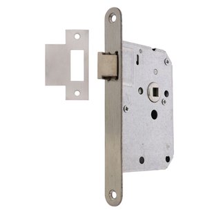 Sencys Loopslot + Voorplaat Rvs 50mm