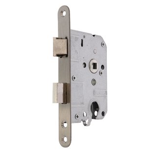 Sencys Dag-nachtslot Cilinder + Voorplaat Rvs 55mm