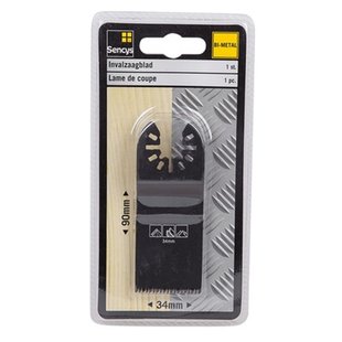 Sencys Invalzaagblad 34x90mm