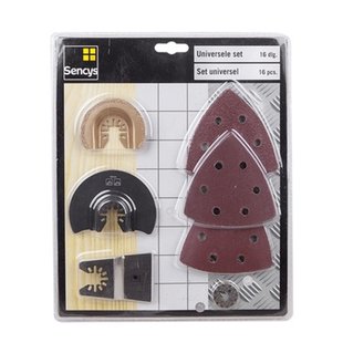 Sencys Universele Set Voor Houtbewerking – 16 Stuks