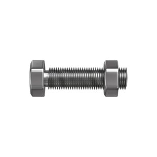 Sencys Zeskantbout Rvs Met Moer M5 40mm 5 Stuks