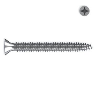 Sencys Universele Schroef Pozi Staal Gegalvaniseerd 40 X 4,5mm 150 Stuks