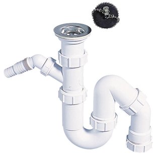 Wirquin Sifon Voor 1 Spoelbak Rvs Ø50mm