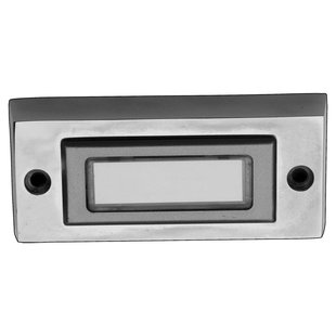 Smartwares Byron Drukknop 3333bs Kabel Geborsteld Chroom Plaat