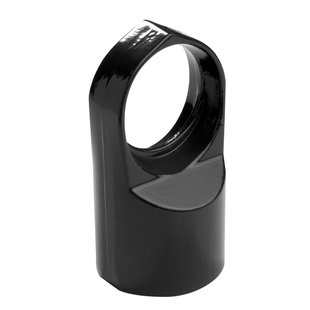 Giardino Doorvoerkop Zwart 4,8/4,2cm