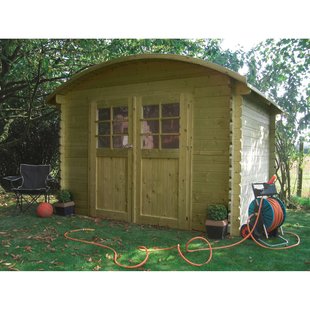 Massief Tuinhuis Superia Arch Dainville - Geïmpregneerd - 280x221cm