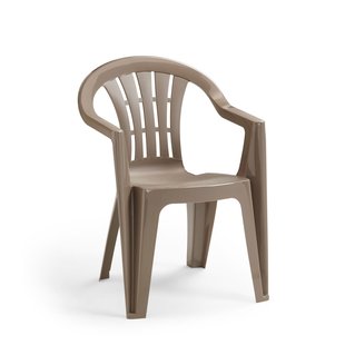 Jardin Tuinstoel Cuba Stapelbaar Cappuccino