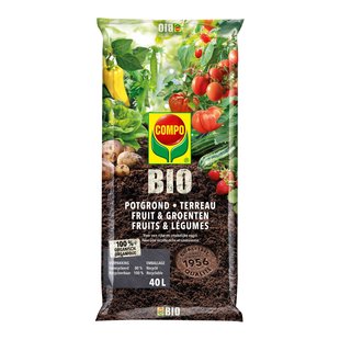 Compo Bio Potgrond Fruit & Groenten 40l