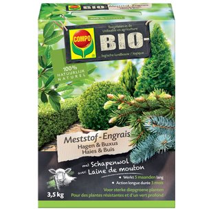 Compo Meststof Bio Hagen & Buxus 3,5kg