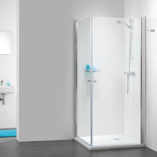 Sealskin Douchecabine 105 - Vierkant - 90x90x193cm - Chroom/zilver Hoogglans
