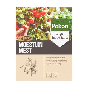Pokon Bio Moestuinmest - 1kg