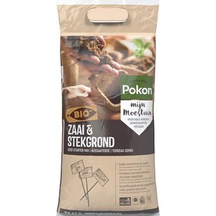 Pokon Zaai & Stekgrond Biologisch 10l