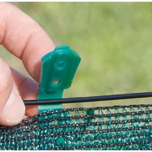 Nortene Bevestigingsclip Fixatex Groen - 20 Stuks