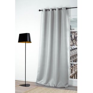 Verduisterend Kant En Klaar Gordijn Zilvergrijs 140 X 180 Cm