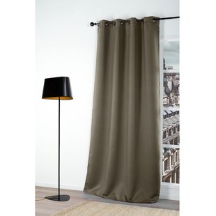 Verduisterend Kant En Klaar Gordijn Taupe 140 X 250 Cm