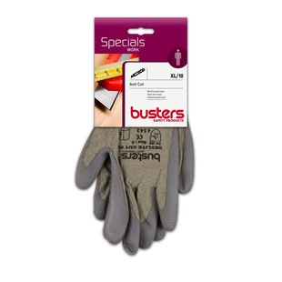 Busters Handschoenen Anti Cut Polyethyleen Grijs M10