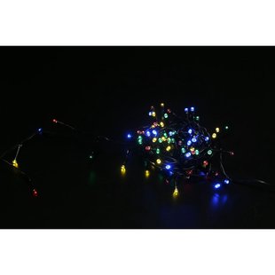 Central Park Kettinglamp Mc8f Timer Lichtsnoer - 200 Led's - Multikleur - 9,95m - Binnen & Buiten