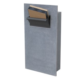 Pakketbrievenbus Leon Parcel - Natuursteen - Belgische Blauwe Hardsteen - 60x110x30cm