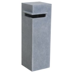 Brievenbus Staande Brievenbus Oliva - Natuursteen - Blauwe Hardsteen - 32x97x32cm
