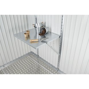 Biohort Klaptafel Staal Zilverkleurig 69x60cm