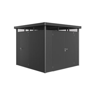 Biohort Extra Deur Highline, Panorama, Avantgarde Donker Grijs Metallic 80x185,5cm