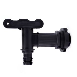 Nature Regentonkraan Zwart