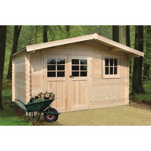 Solid Tuinhuis Superia Linz - Onbehandeld - 370x372cm